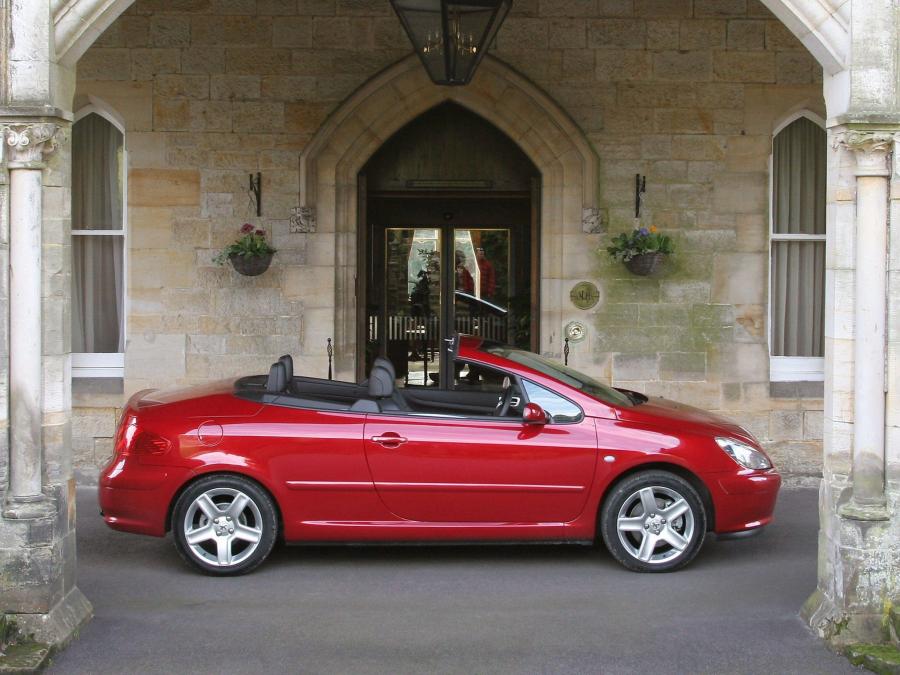 Peugeot 307 CC 2003 года  (UK) (фото 10 из 12)